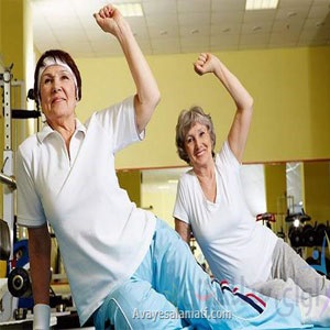 میزان فعالیت بدنی در زنان و افراد سالمند کم است.