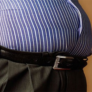 افراد با چاقی های سیبی شکل بیشتر و  عادات غذایی ناسالم
